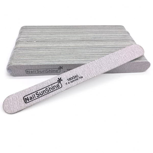 Набор пилок Sunshine 180/240 на деревянной основе 50 штук