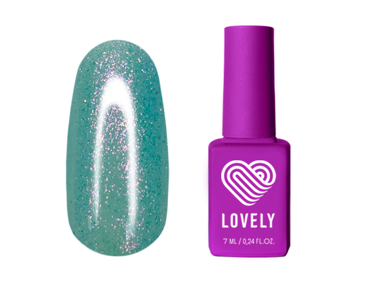 Гель-лак Lovely PP04 чистый жемчуг Pure Pearl, 7 ml
