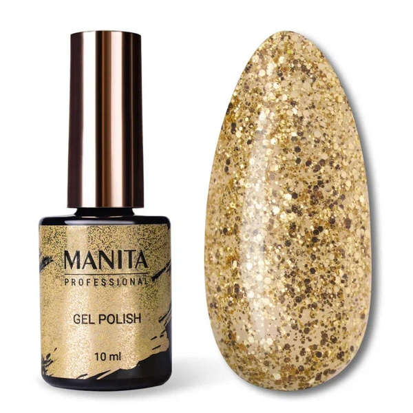 Гель лак Manita CLASSIC №108 "GOLD MINE" 10 мл 
