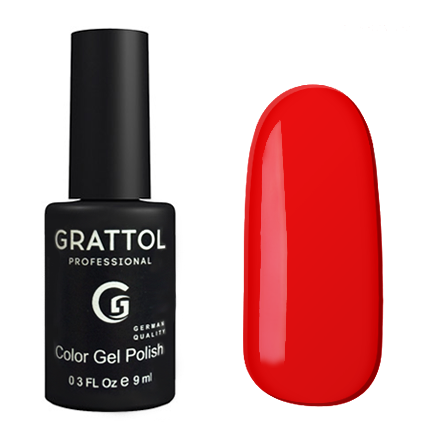 Гель-лак 084 Scarlet 9 мл Grattol