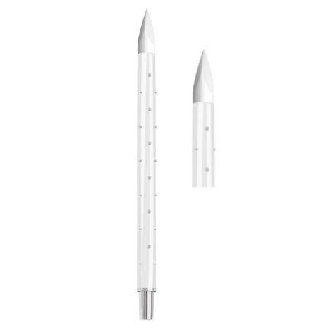 Кисть силиконовая скошенное перо