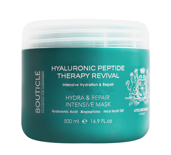 Интенсивная восстанав.маска для поврежденных волос Hydra & Repair Intensive Mask 500 мл Bouticle