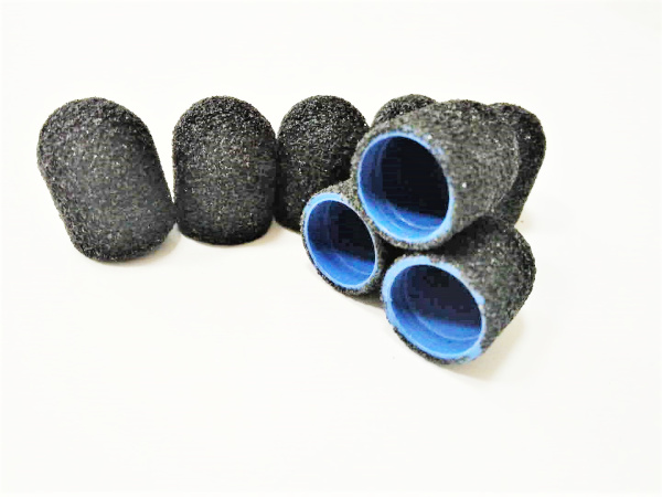 Колпачки 13*19 80 грит черные 5 шт