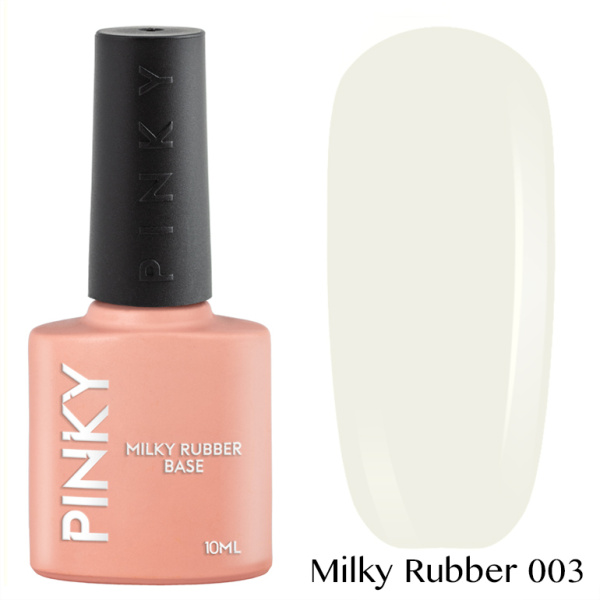 Камуфлирующая каучуковая база PINKY Milky Rubber Base 003 10ml Elpaza
