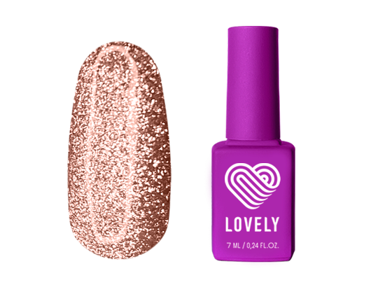 Гель-лак Lovely Gold Autumn 02, 7 ml