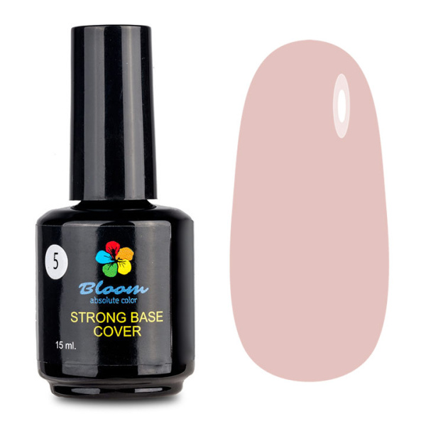 База Strong жесткая №5 натурально-бежевый 15 мл Bloom