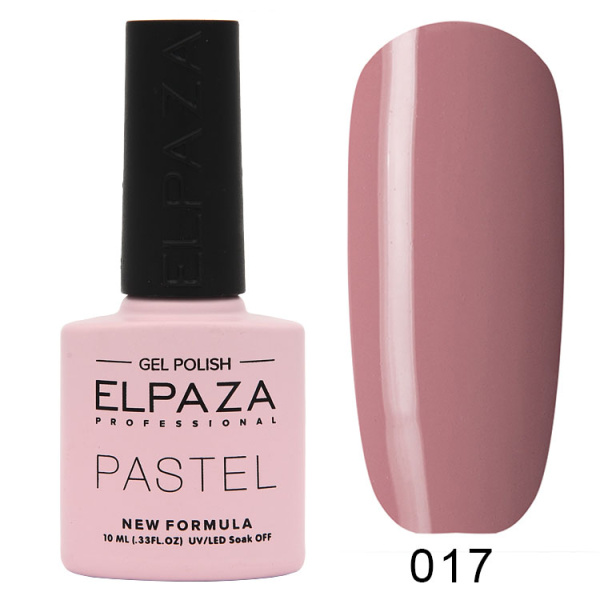 Гель-лак Pastel 017 Милан 10 мл Elpaza