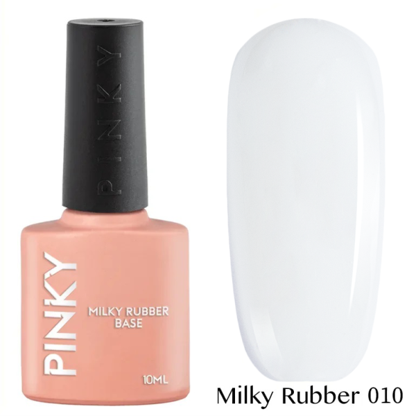 Камуфлирующая каучуковая база PINKY Milky Rubber Base 010 10ml Elpaza