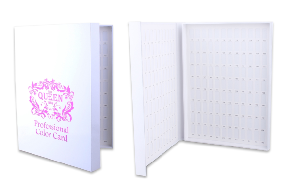 Книга палитра для лаков на 216 оттенков