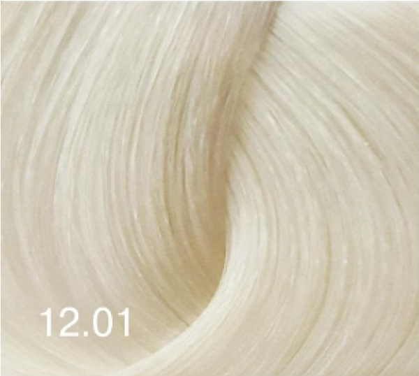 Краситель для волос 12/01 пепельный экстра блондин Bouticle Expert Color 
