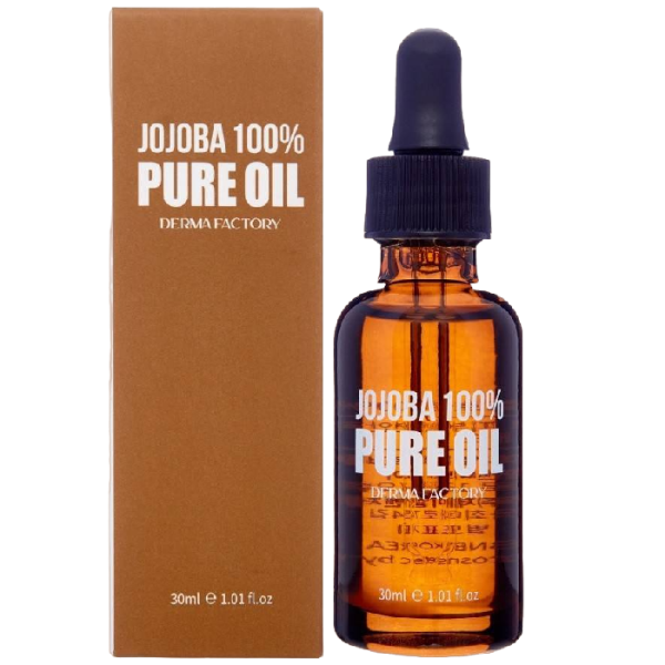 Косметическое масло жожоба Derma Factory JOJOBA 100% PURE OIL  30мл