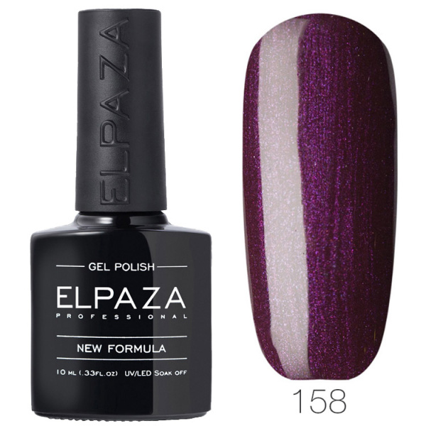 Гель-лак Classic 158 Спелая слива 10 мл Elpaza