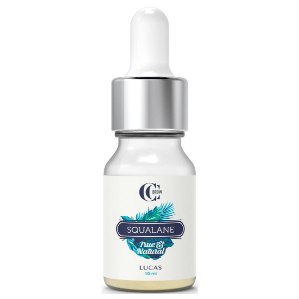 Масло для роста бровей Squalane, CC Brow, True&Natural, 10 мл										