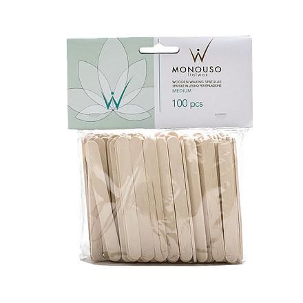 Шпатели деревянные средние 100 шт. ITALWAX