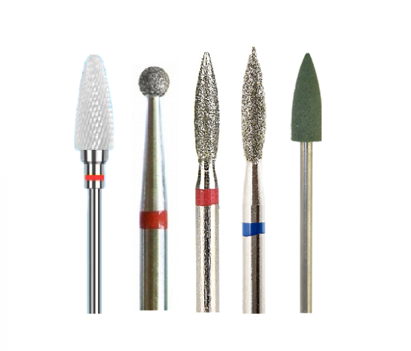 Набор фрез для аппаратного маникюра 5 штук