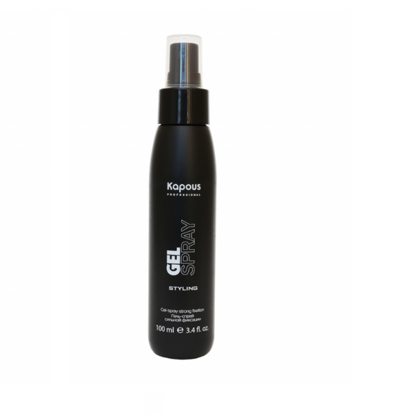 Гель-спрей для волос сильной фиксации "Gel-spray Strong" серии "Styling", 100 мл Kapous