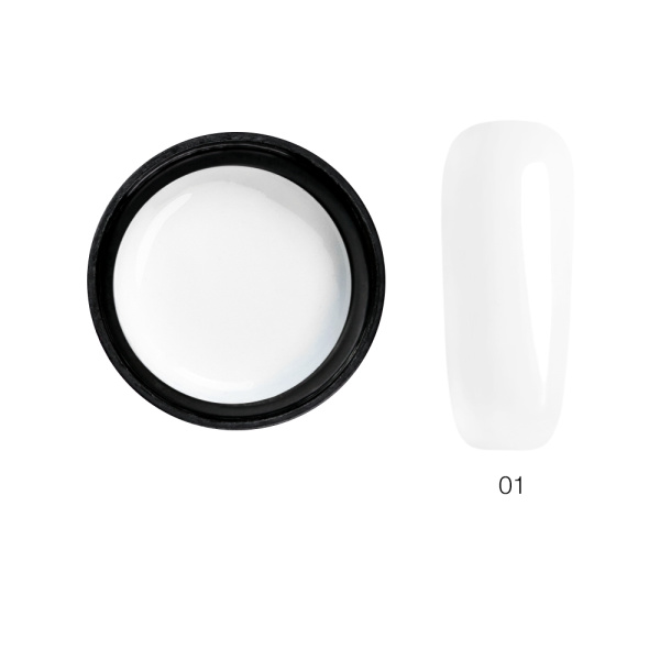 Гель-краска Gel Paint № 01 White 5 мл Elpaza