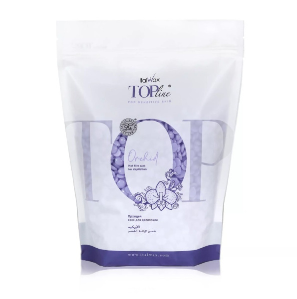 Воск горячий пленочный в гранулах Top Formula Orchid Орхидея 750 гр.  ITALWAX