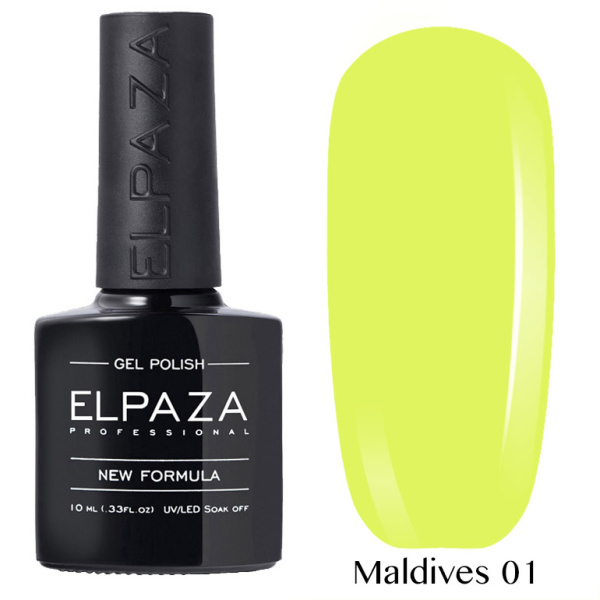 Гель-лак Maldives 01 10 мл Elpaza