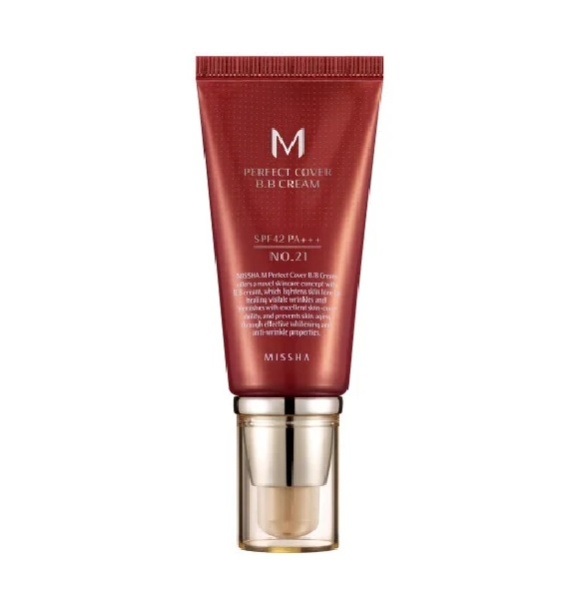 Тональный крем M Perfect Cover BB Cream No.21 Missha