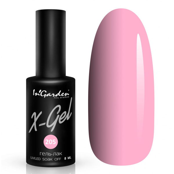 Гель-лак InGarden X-gel №205 Маршмеллоу