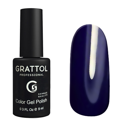 Гель-лак 095 Dark Ultramarine 9 мл Grattol