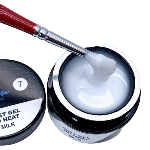 Гель для наращивания Fast Gel № 7 MILK низкотемпературный 15 мл Bloom
