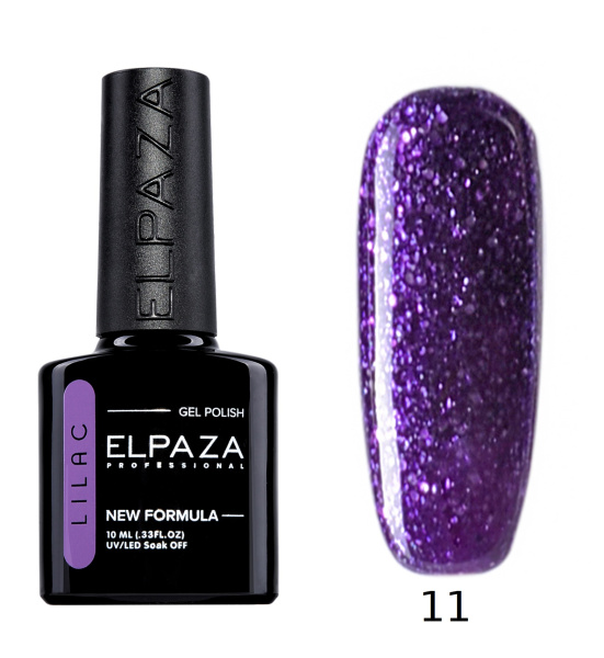 Гель-лак Lilac 11 Таинственный 10 мл Elpaza