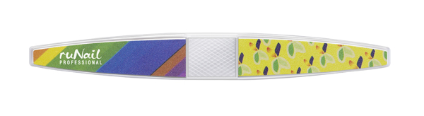 Пилка для ногтей четырехсторонняя 240 RuNail RU-0615