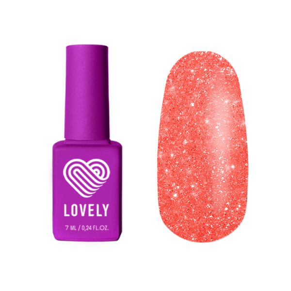 Гель-лак Lovely Juicy оттенок драконьего фрукта, 7 ml