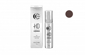 Хна для бровей Premium henna HD, Mink brown (насыщенный серо-коричневый)  5 г. CC Brow