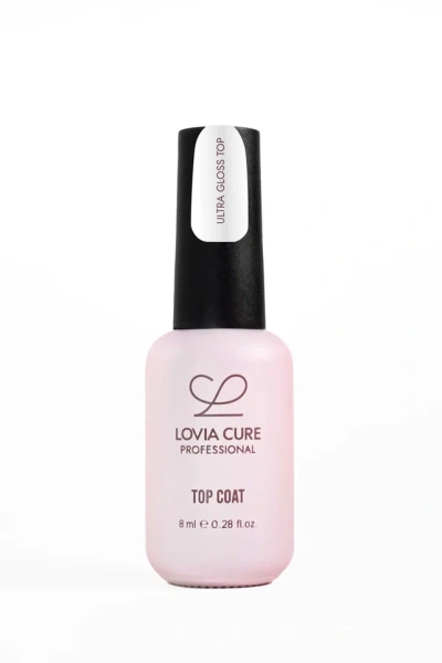 ТОП Экспресс-Топ без липкого слоя UV/LED 8 мл, LOVIA CURE Express Hema Free Top Ultra Gloss