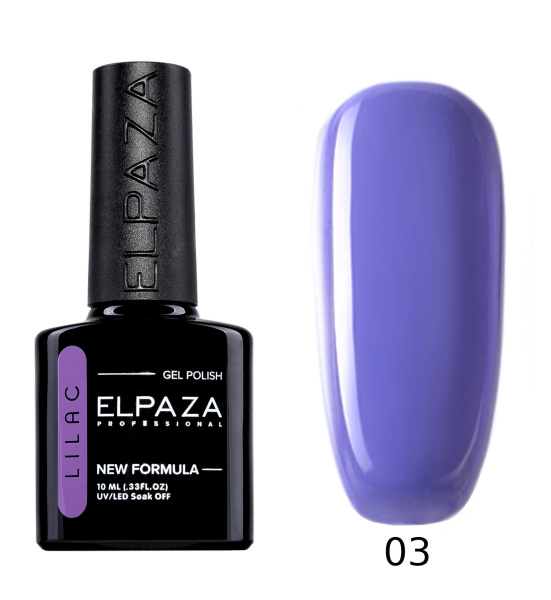 Гель-лак Lilac 03 Глициния 10 мл Elpaza