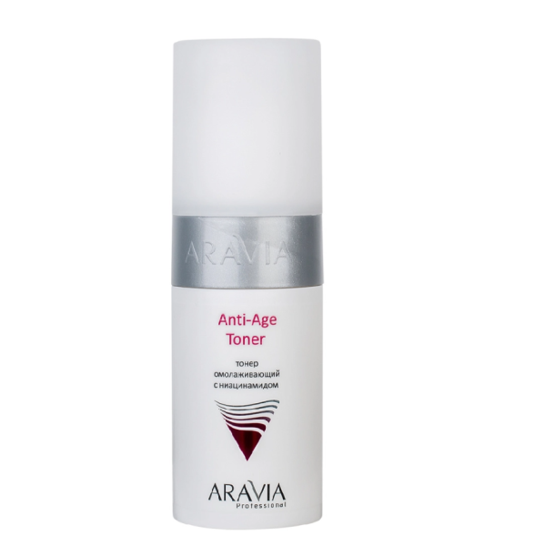 Тонер омолаживающий с ниацинамидом Anti-Age Toner 150 мл ARAVIA Professional 