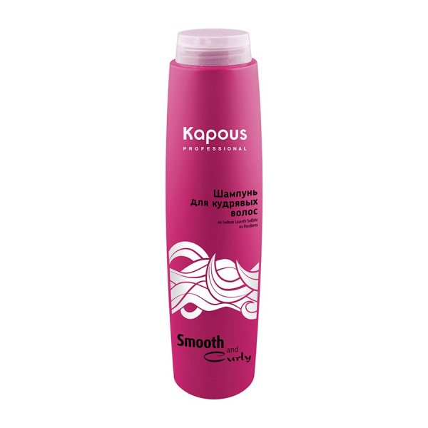 Шампунь для кудрявых волос серии "Smooth and Curly" 300 мл  Kapous 