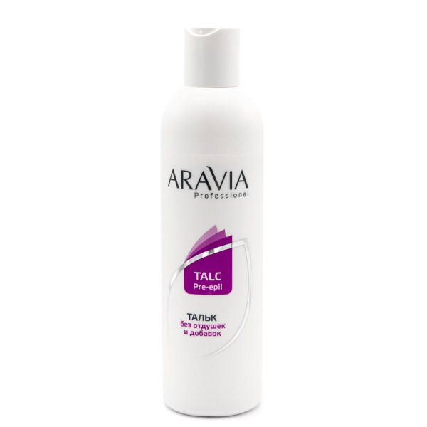 Тальк без отдушек и химических добавок, 300 мл ARAVIA  Professional 