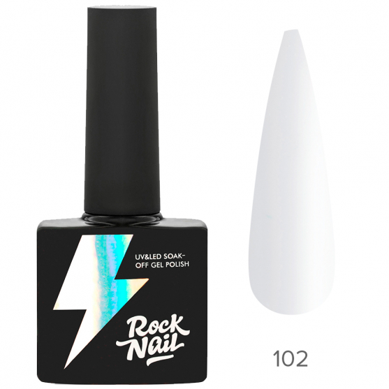 Гель-лак Basic 102 Ultra White RockNail