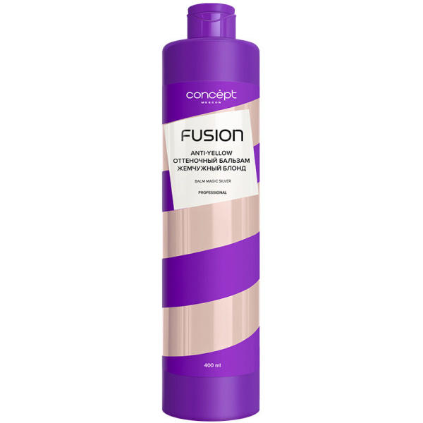 Бальзам оттеночный Concept Fusion Magic Silver Жемчужный блонд, 400 мл