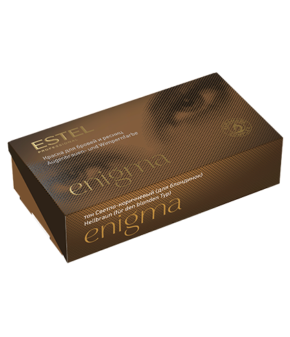 Краска для бровей и ресниц, тон светло-коричневый (для блондинок) Estel Professional ENIGMA