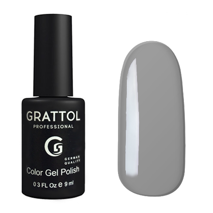 Гель-лак 019 Pastel Grаy 9 мл Grattol