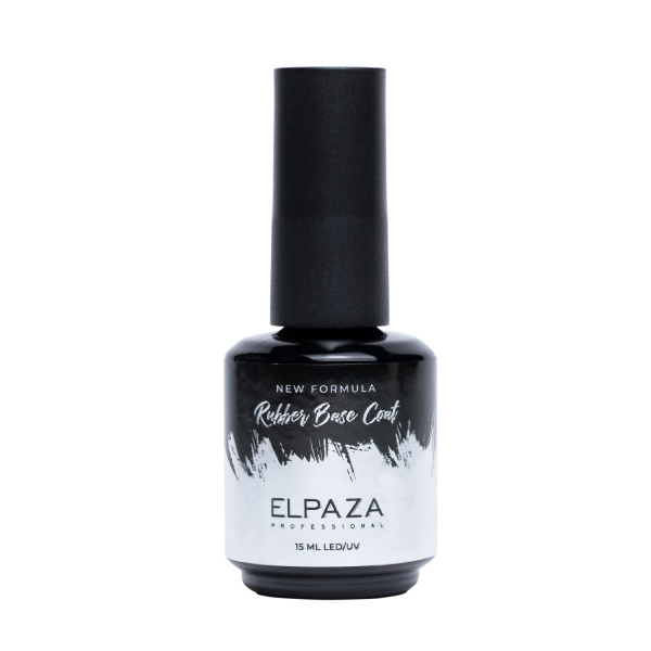 Каучуковая база для гель-лака выравнивающая Rubber Base gel 15 мл Elpaza