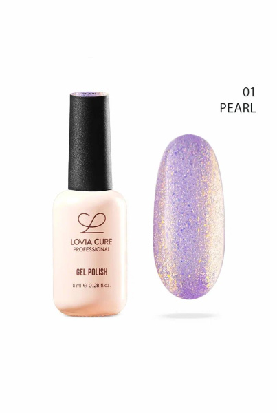 Гель-лак Pearl 01, LOVIA CURE, 8 мл