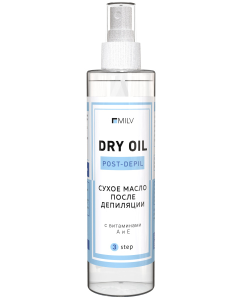 Сухое масло после депиляции Milv. 250 мл