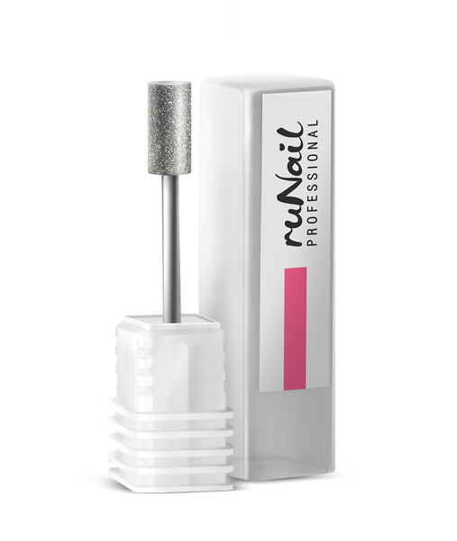 Фреза алмазная 6,6*12,6 мм, мелкий абразив RuNail 