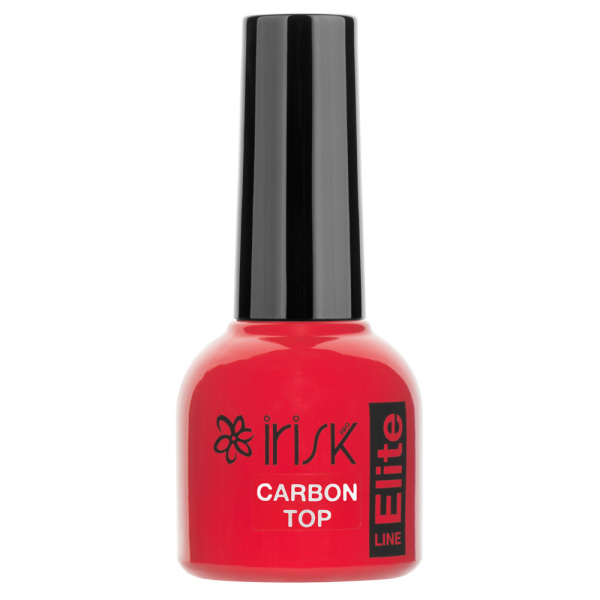 Финиш для гель-лака сверхпрочный без липкого слоя Elite Carbon Top, 10мл Irisk