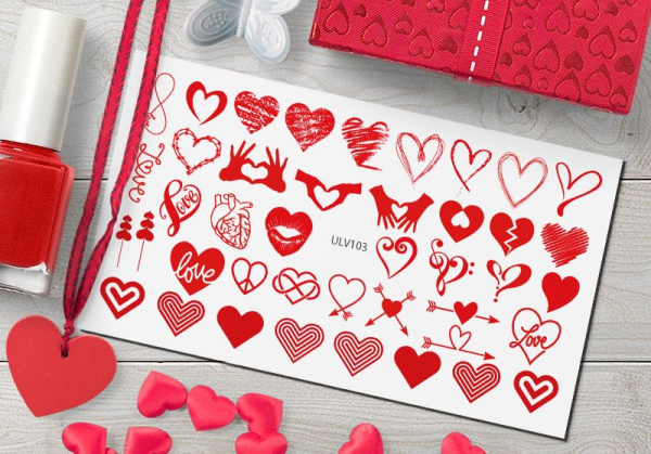 Слайдер-дизайн с белой подложкой ULV103 Delly Pur