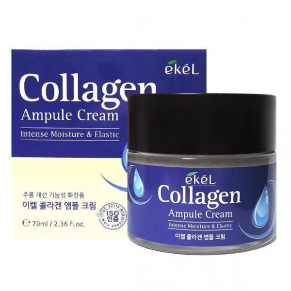Ампульный лифтинговый крем с коллагеном Ampule Cream Collagen 70мл Ekel 