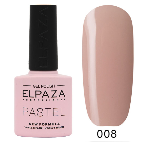Гель-лак Pastel 008 Касабланка 10 мл Elpaza