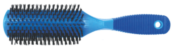 Щетка для укладки OLLIN Prof  9 рядов, нейлоновая щетина, синяя