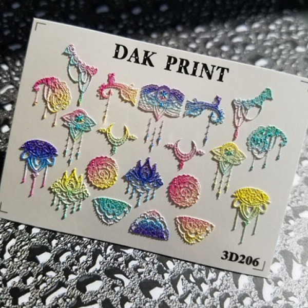 Слайдер дизайн 3D 206 Dak Print